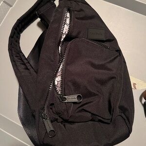 Vera Bradley Mini Sling Bag in black